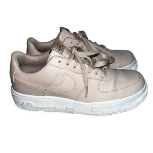 Nike Air Force 1 low sneakers Pixel CK6649-200 Women's size 9.5 Particle Beige